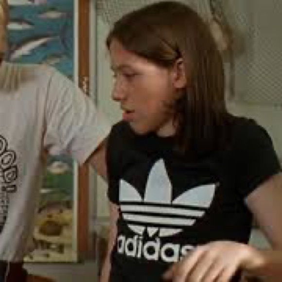 Boys Adidas Large Logo Tee - Picture 3 of 3